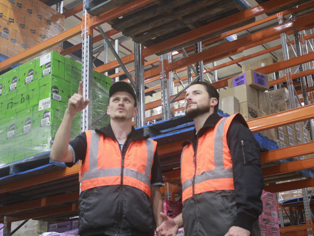 Charlei, founder of Icelander Logistics, portrait in logistics environment
