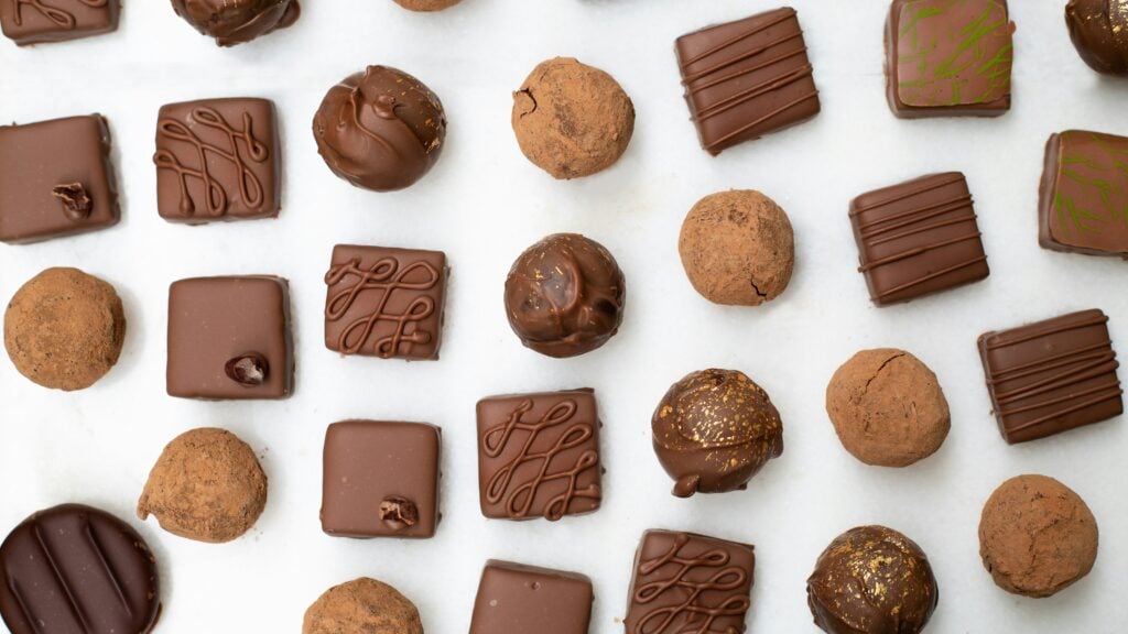 a premium chocolates
